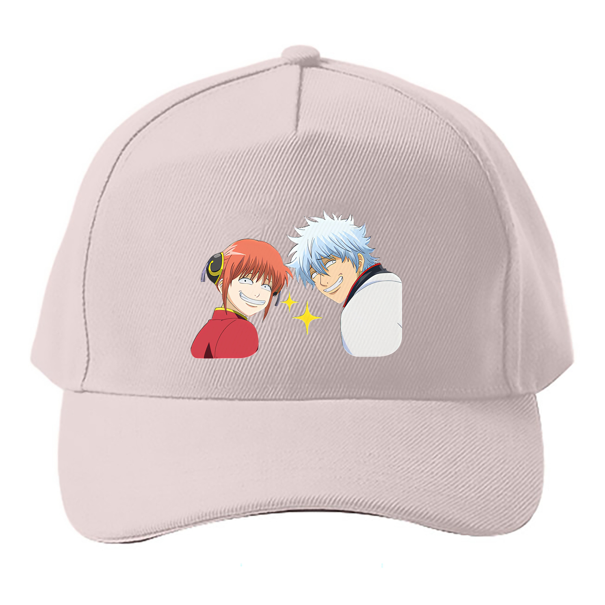 （画像用） ぎんたま 坂田銀時（さかたぎんとき） 神楽 志村新八（しむら しんぱち） GINTAMA Sakata Gintoki Kagura Shimura Shinpachi ベースボールキャップ 綿100％ 男女兼用 帽子 スポーツ